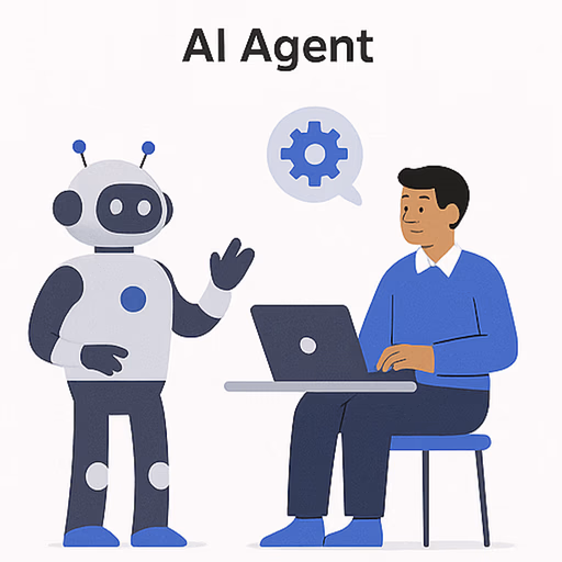 Interfaz de Agente de IA para automatización empresarial